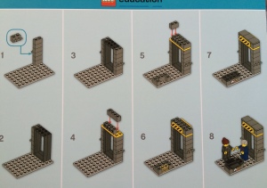 Lego Airport Security Instructions